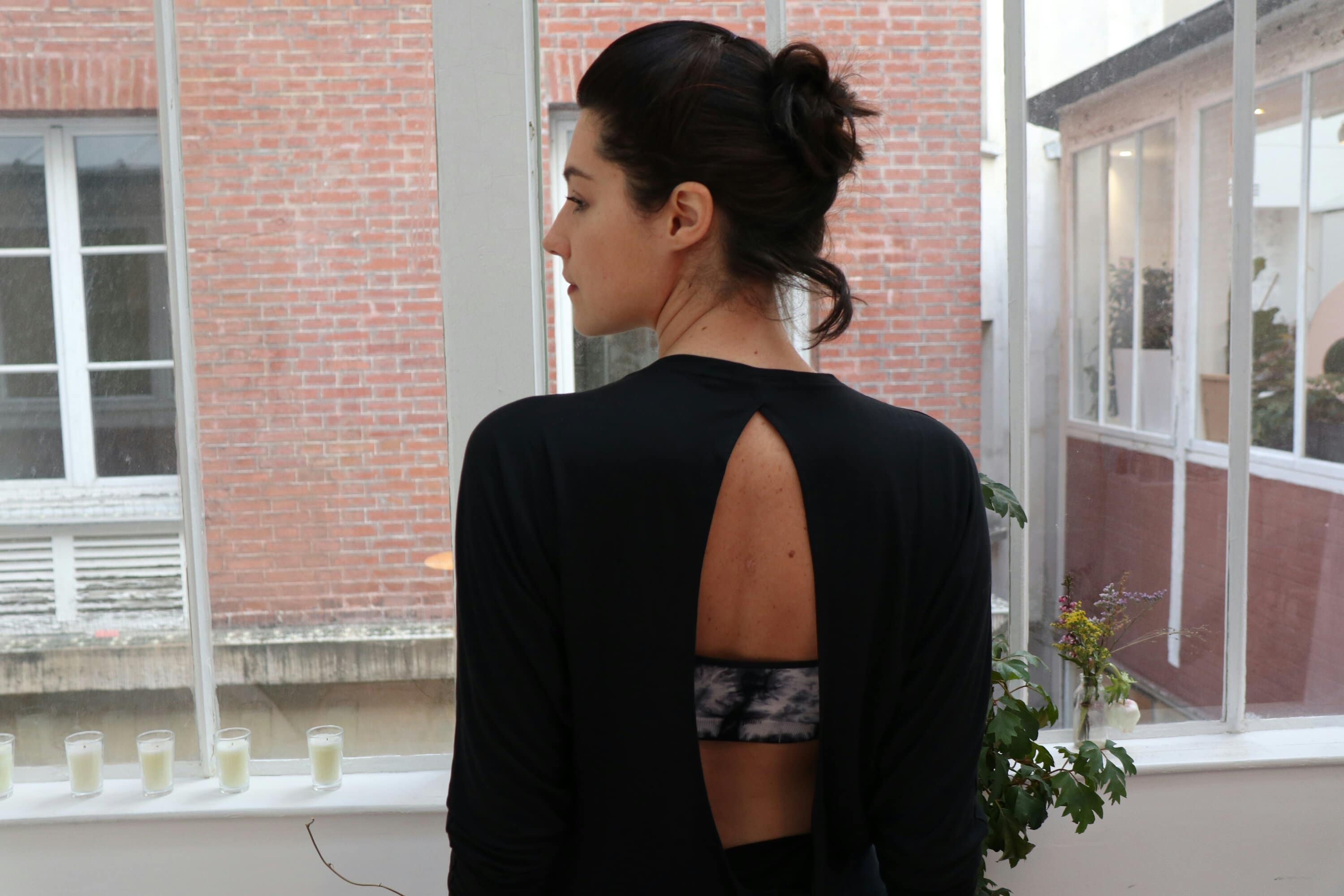 T shirt dos nu T shirt écolo éthique et décolleté dans le dos