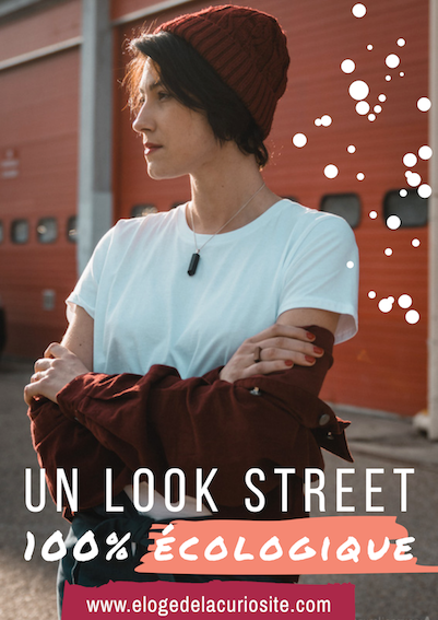 Ondine X Kabanes = un nouveau look urban streetwear 100% mode écologique et mode éthique ! Kabanes, c'est la nouvelle boutique de mode responsable où trouver des vêtements biologiques et équitables, des accessoires éco-responsables et vegan... L'avenir de la mode est là ! J'ai composé un look boyish spécialement pour cette collaboration <3 #modeéthique #modeethique #moderesponsable #commerceéquitable #onestpret #ilnestpastroptard #mode #femme #modefemme #ootd #fashion #womensfashion #streetwear #urban #lookdujour. Idées de look mode femme printemps et de look mode femme automne 