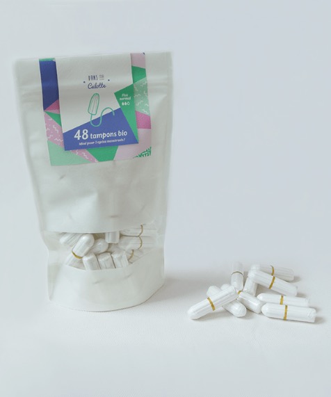 Le lot de 48 tampons bio à 9,90€ chez Dans Ma Culotte ! #écologie #zérodéchet #cotonbio #tampons #tamponsbio #cotonbio #biologique #femmes #règles