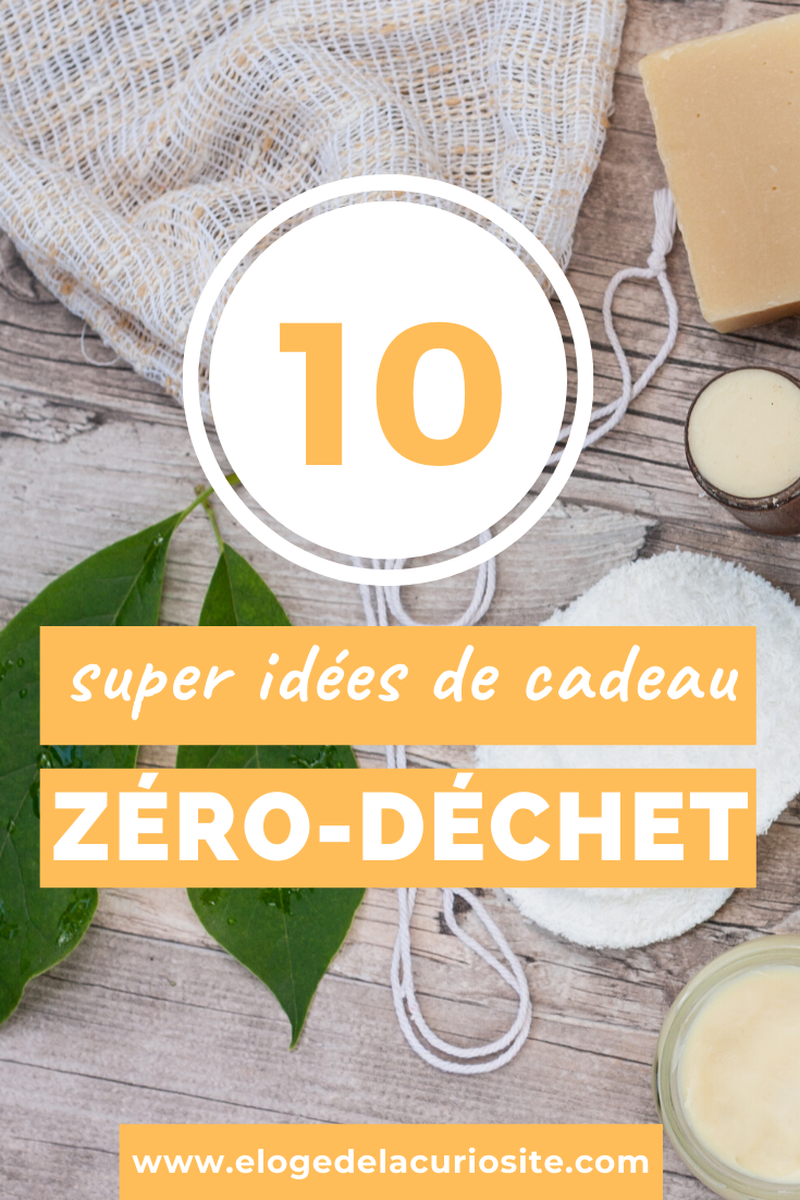 Mes idées de cadeau zéro déchet pour Noël ou pour toutes les occasions ! #zérodéchet #zerodechet #cadeau #idéecadeau #cadeauécolo #écologie #zerowaste #minimalisme