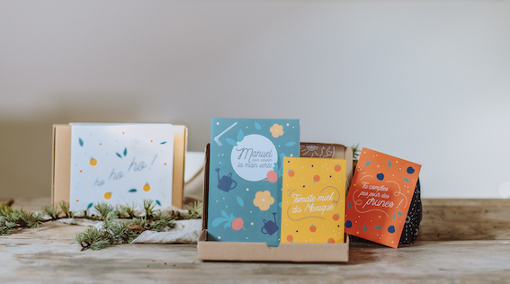 Idée de cadeau écolo - la box à planter, box de jardinage bio